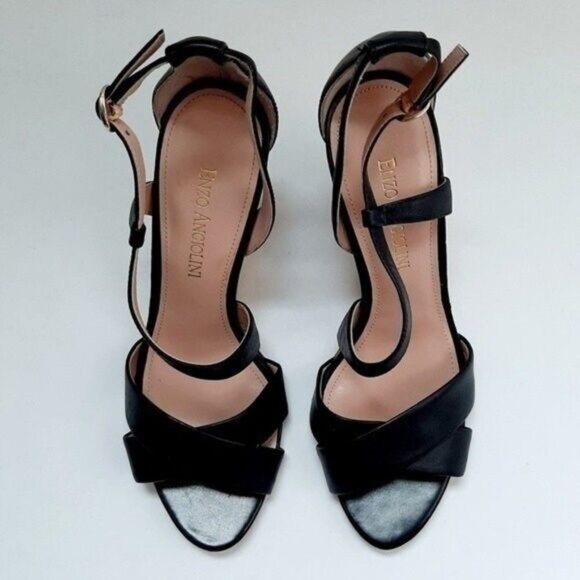 ENZO ANGIOLINI Womens Vanida Wedge Gold Cork Sz 6.5 - Picture 5 of 10